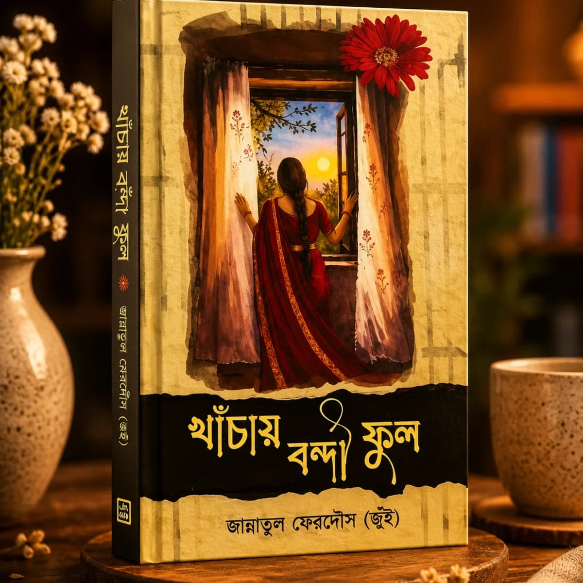 খাঁচায় বন্দি ফুল